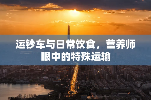 运钞车与日常饮食，营养师眼中的特殊运输