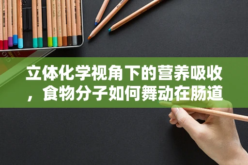立体化学视角下的营养吸收，食物分子如何舞动在肠道中？