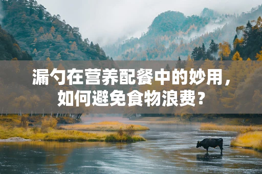 漏勺在营养配餐中的妙用，如何避免食物浪费？