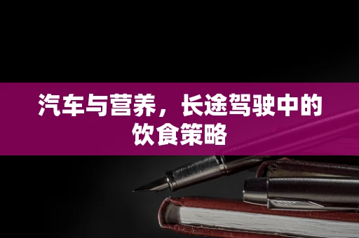 汽车与营养，长途驾驶中的饮食策略