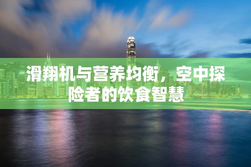 滑翔机与营养均衡，空中探险者的饮食智慧