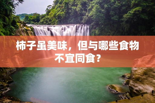 柿子虽美味，但与哪些食物不宜同食？