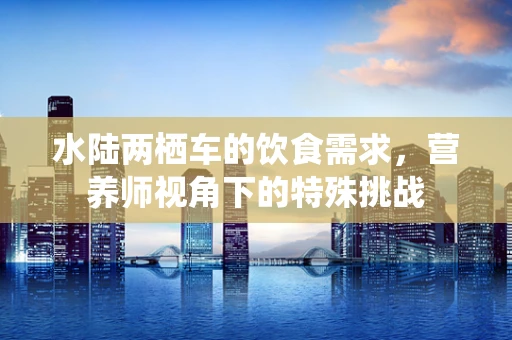 水陆两栖车的饮食需求，营养师视角下的特殊挑战