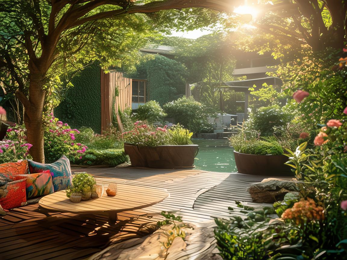 浮桥桥头，如何设计一个促进患者康复的饮食区？