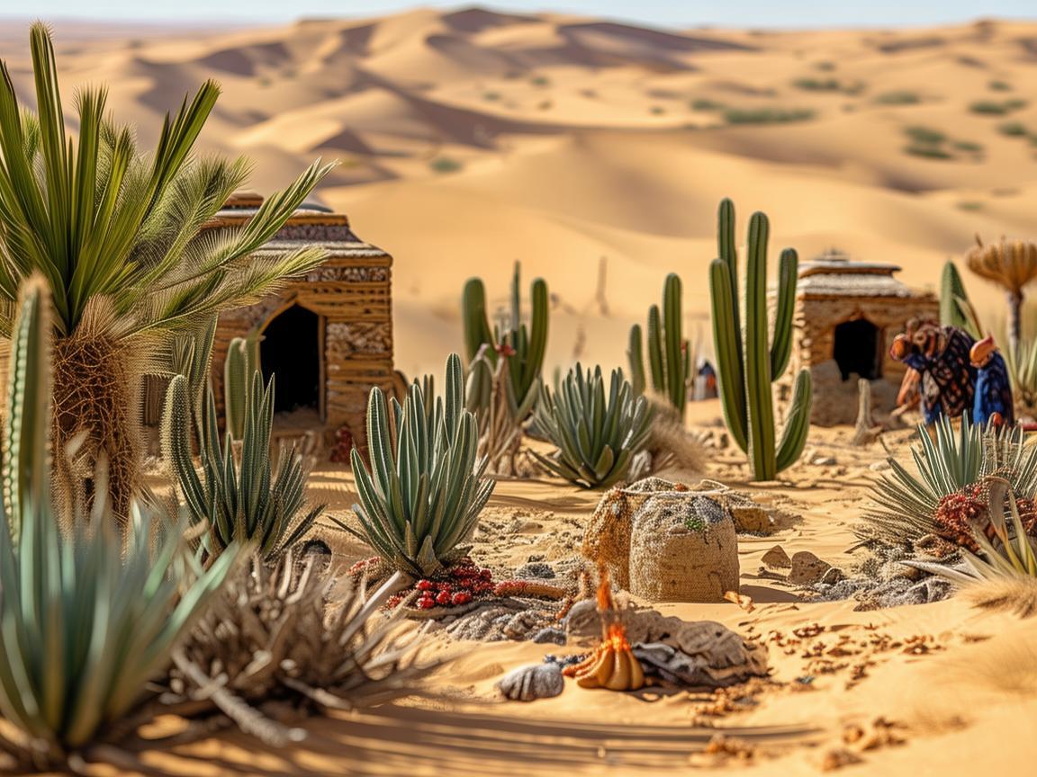 沙漠中的营养挑战，如何在缺水环境下维持均衡饮食？